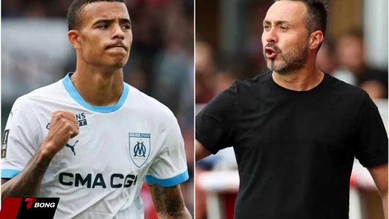Phát ngôn gây tranh cãi của De Zerbi về Mason Greenwood